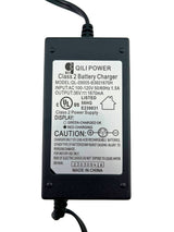 36 Volt 1.5 Amp Battery Charger for Razor Bellezza & EcoSmart Metro Series Scooters