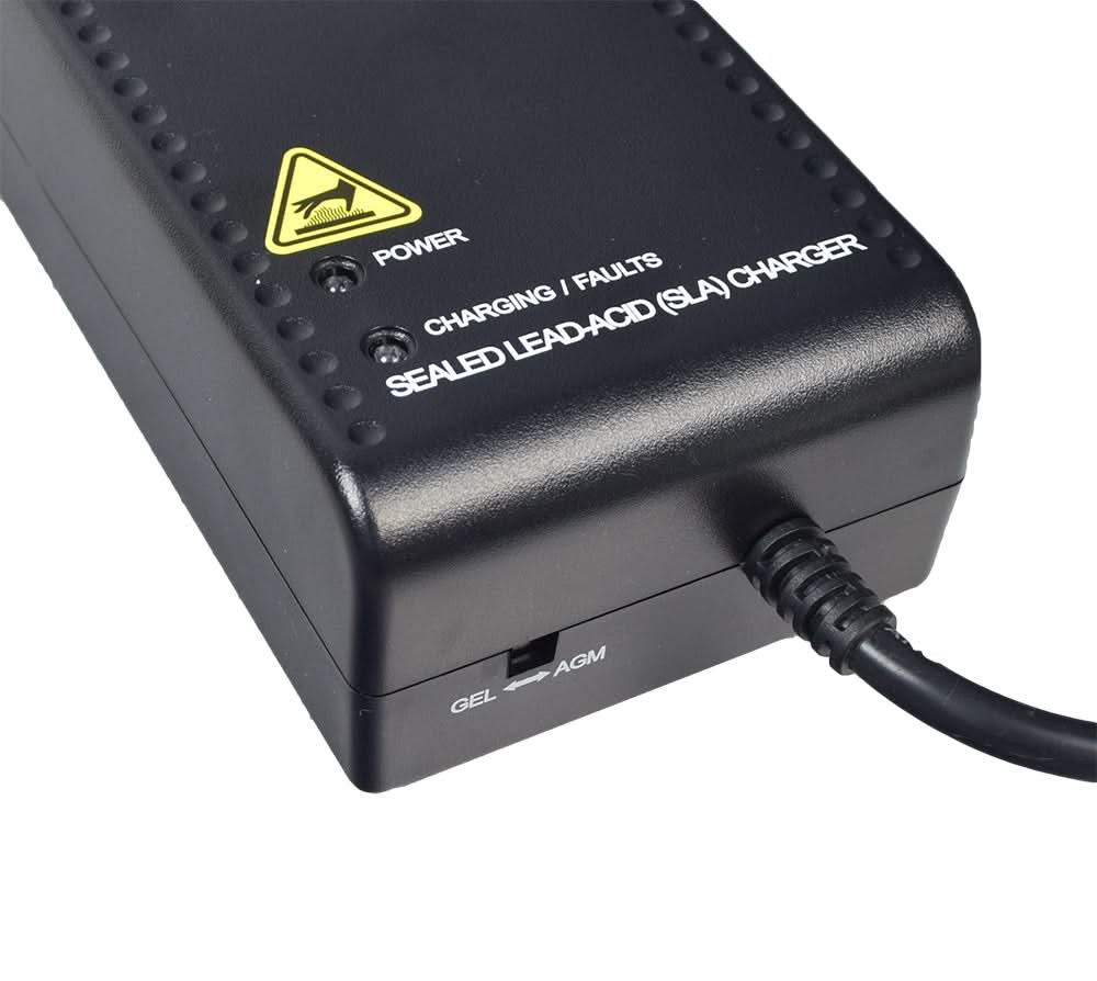 24 Volt 8 Amp AGM/Gel Battery Charger for Permobil Power Chairs