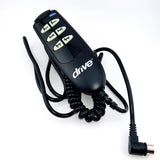 6 Button 7-Pin Hand Control Pendant for the Drive Medical Ultra Light Delta Bed (15033 & 15235) (15033HC-G)