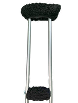 Fleece Underarm Pad & Hand Grip Crutch Covers (Set of 2)