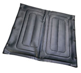 18"W X 16"H Black Vinyl Seat Back for Wheelchairs (USV 251)