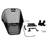Universal Wire Basket with Quick-Release Mounting Hardware for Bicycles & Scooters