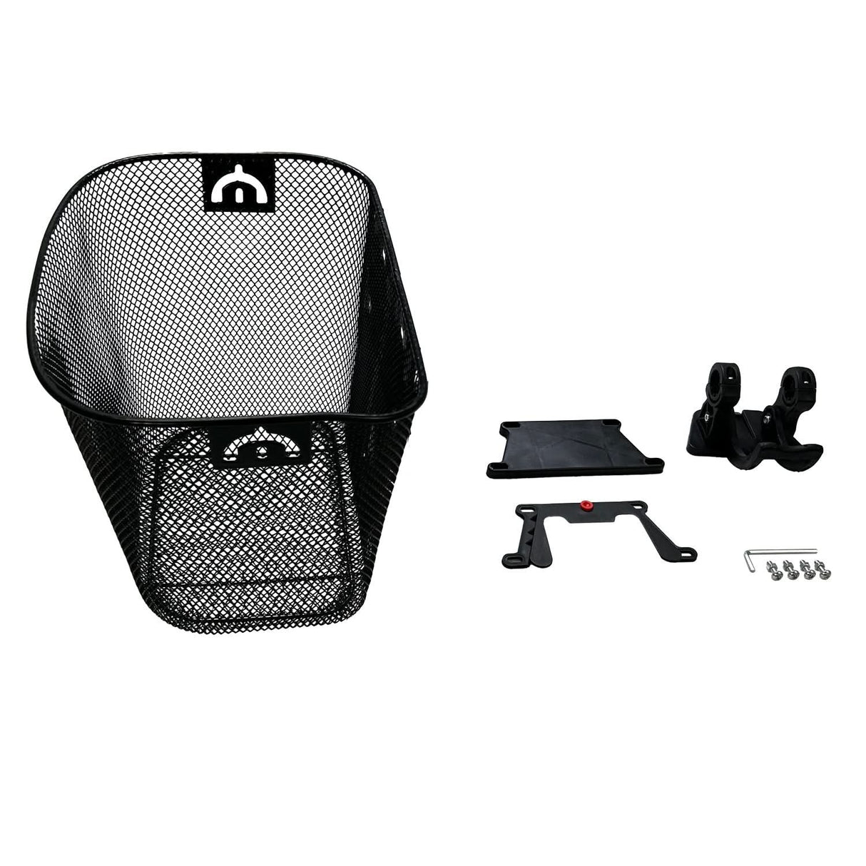 Universal Wire Basket with Quick-Release Mounting Hardware for Bicycles & Scooters (Blemished)