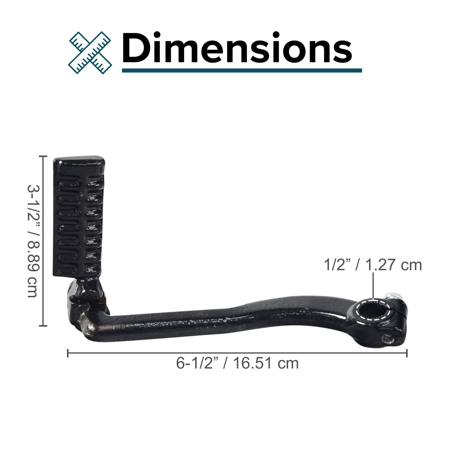 Kick Start Arm Assembly for the TaoTao Venus 50 Scooter