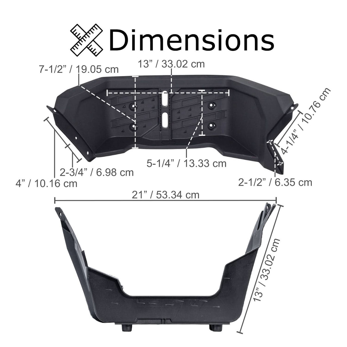 Foot Platform for Coleman AT125-EX & AT125-UT ATVs (Left side only)