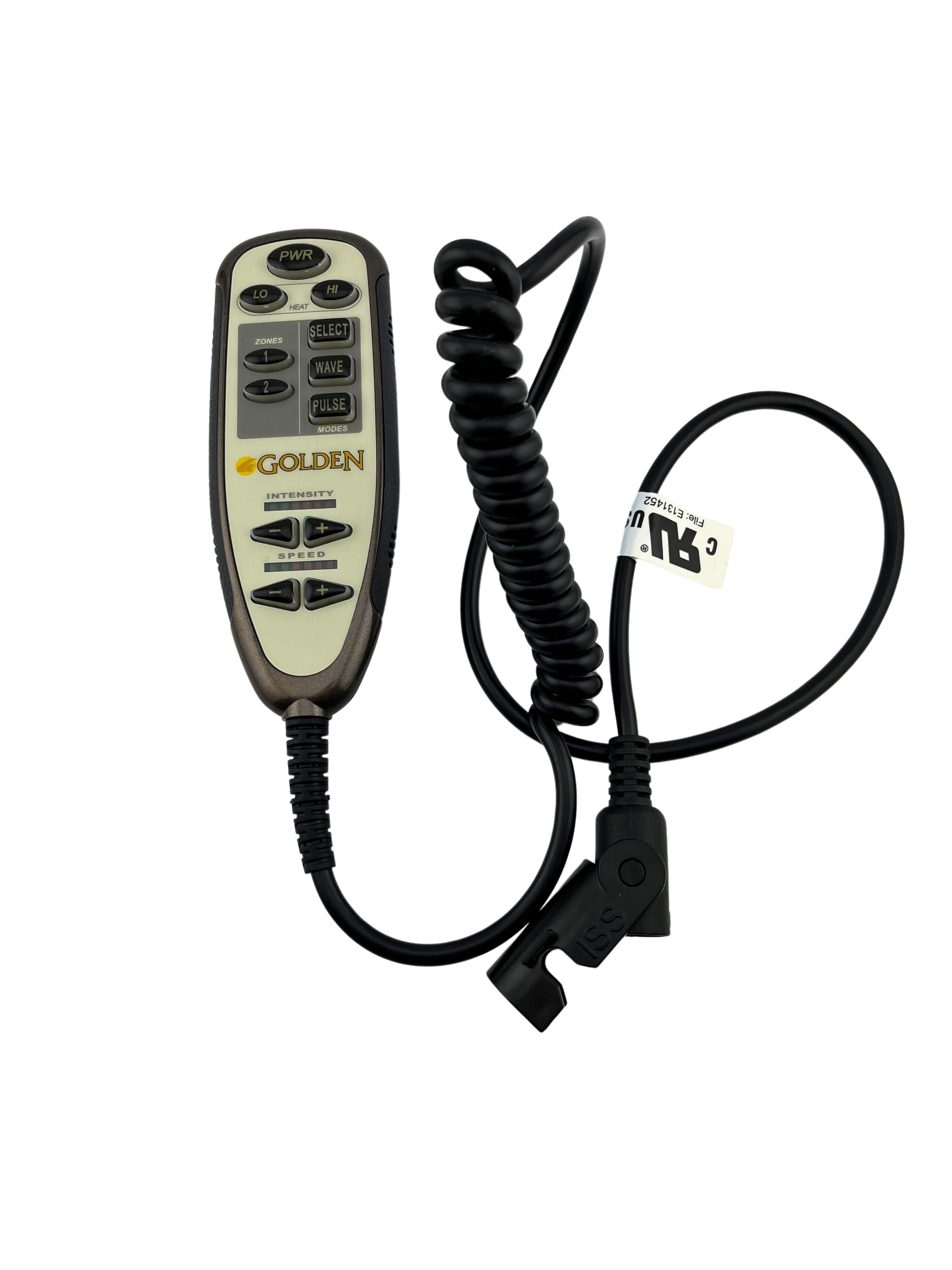 Hand Control for Golden Technologies Lift Chair w/ Heat, Pulse, & Massage (HV3100-HC)