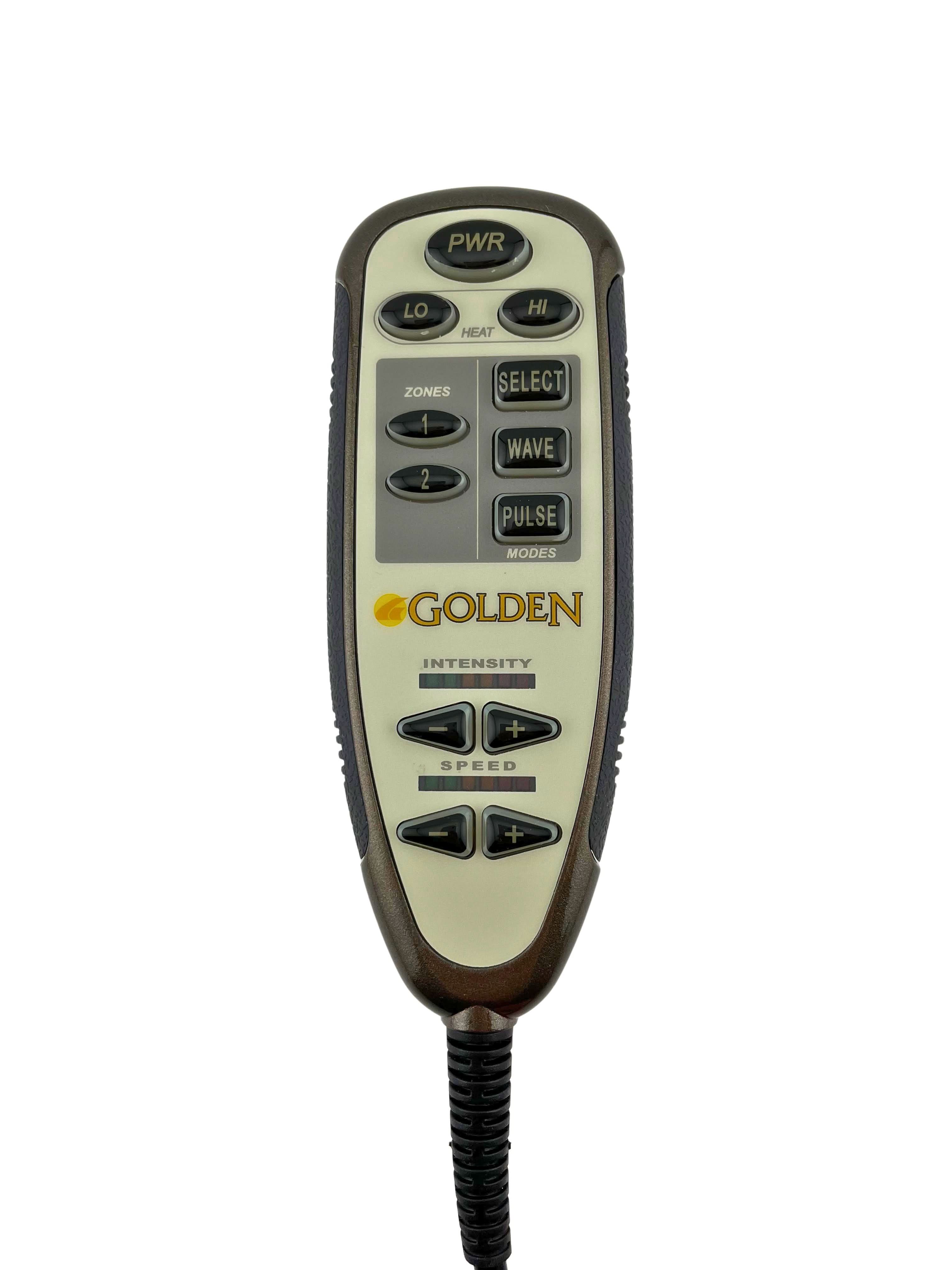 Hand Control for Golden Technologies Lift Chair w/ Heat, Pulse, & Massage (HV3100-HC)