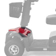 Crimson Red front shroud highlighted on the Golden Eagle All-Terrain (GR596)
