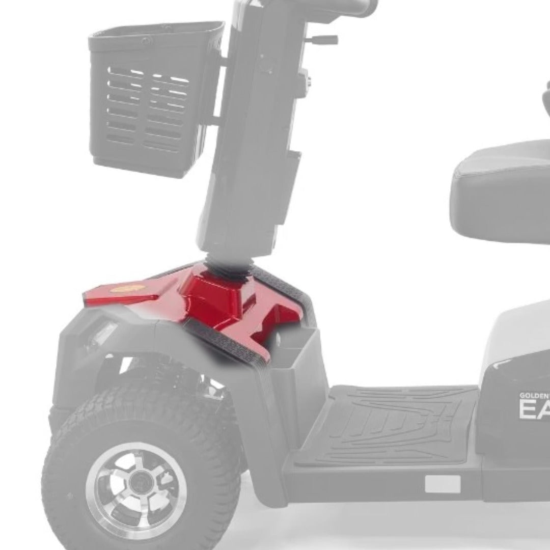 Crimson Red front shroud highlighted on the Golden Eagle All-Terrain (GR596)