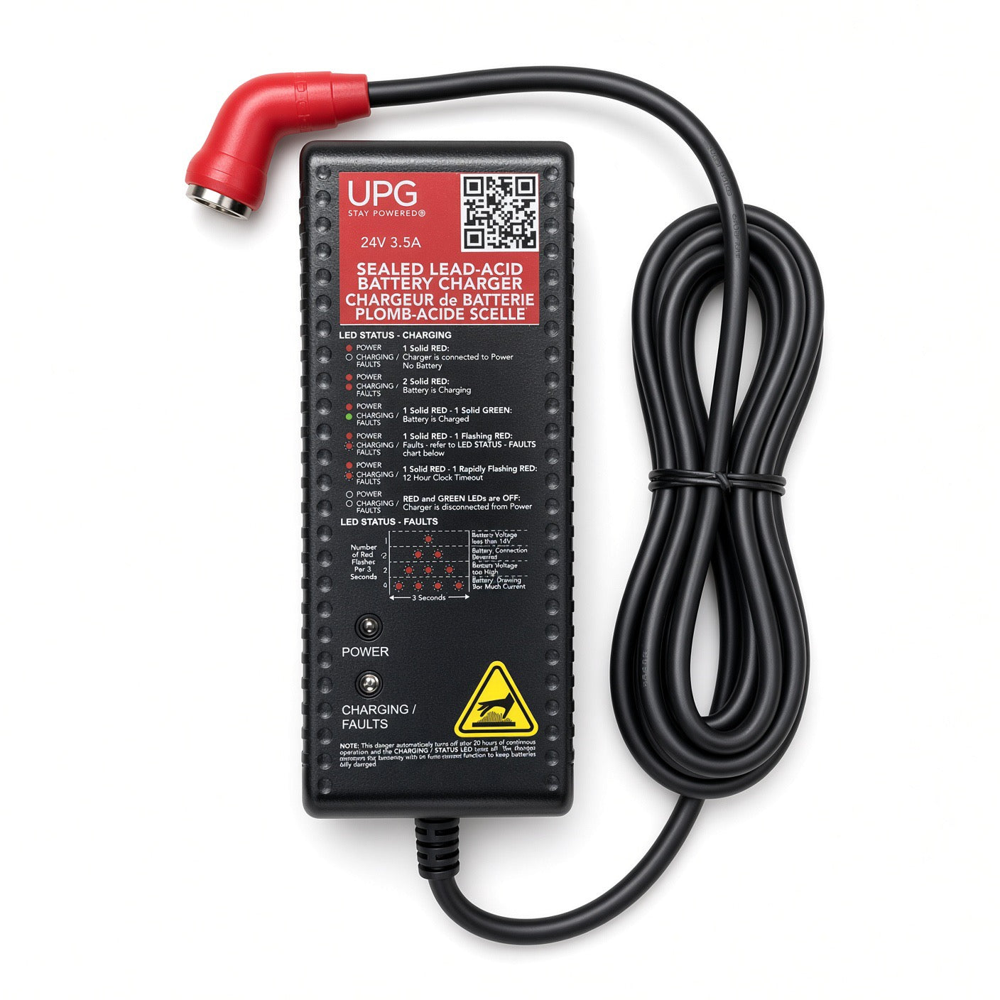 Replacement battery charger ELE2301737 for Pride Victory Platinum (SC710PLA) scooter