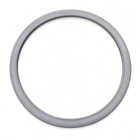 24"x1-3/8" Pneumatic Wheelchair Tire, Gray (ETRTO 37-540, Profile R-124)