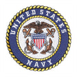 Pride ACC140244 4 inch U.S. Navy patch for power chairs and scooters