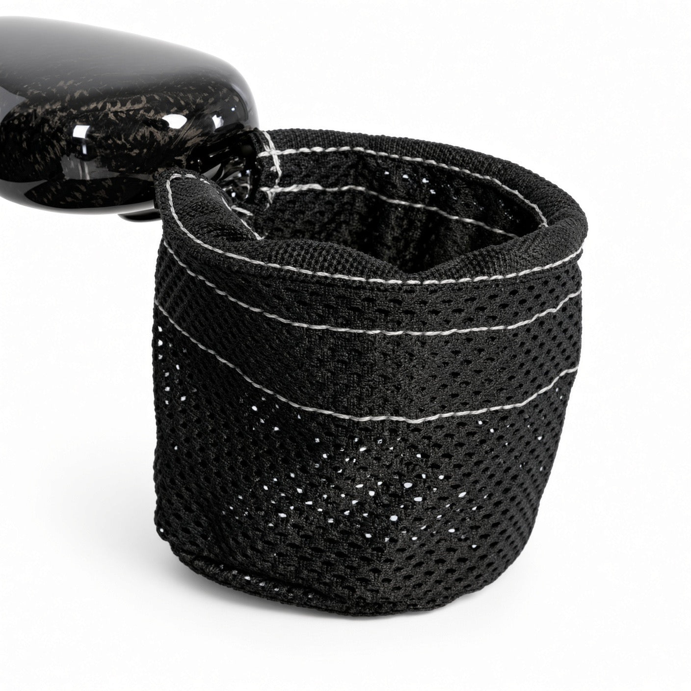 Pride Mobility KIT2601155 mesh cupholder for the Jazzy Carbon 27X folding power chair