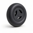 Black 2.50-3 (180 x 68) caster wheel for Permobil M1 and M3 power chairs
