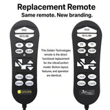 ZK3200-UC - 15 Button, 5 Pin Lift Chair Remote Hand Control for UltraComfort Stellar, Marbella, Sedona, Rhodes & Maya Power Recliners