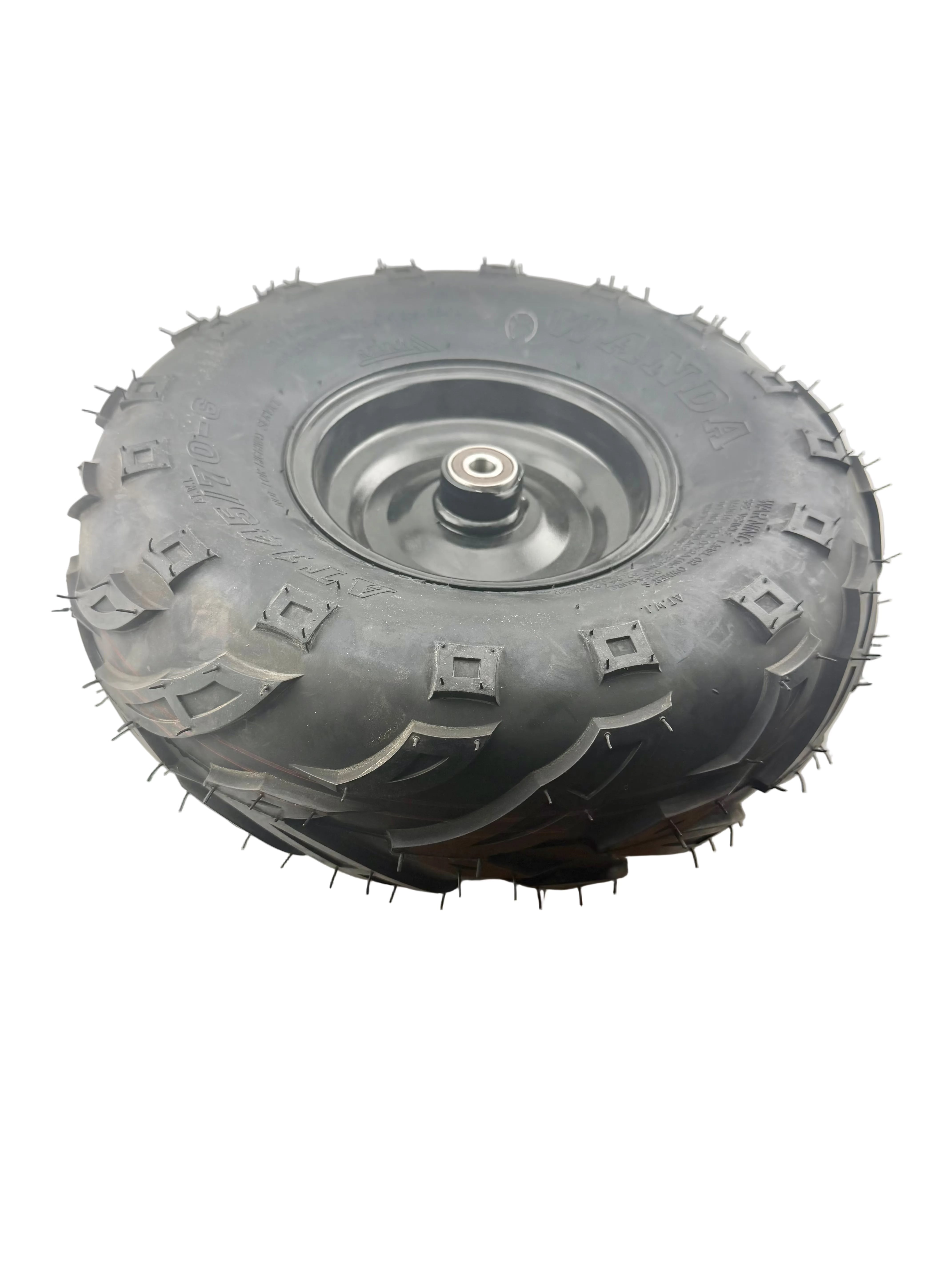 Front Left Wheel Assembly with Rim & Tire for Coleman KT196 & CK196 196cc 6.5 Hp Go-Karts (Blemished)