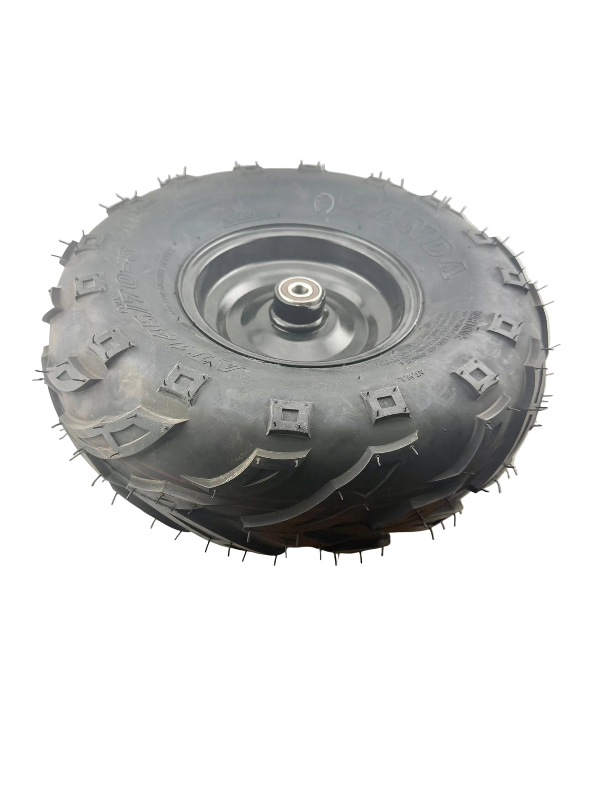 Front Left Wheel Assembly with Rim & Tire for Coleman KT196 & CK196 196cc 6.5 Hp Go-Karts (Blemished)