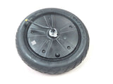 250 Watt Hub Motor & Front Wheel Assembly for GOTRAX GXL V2 & XR Elite Electric Scooters (Blemished) showing a black wheel with an attached cable, metal bolt, and directional street tread.