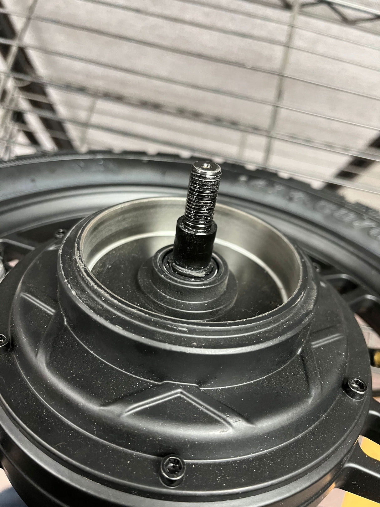 Rear Wheel with 350 Watt Hub Motor for the GOTRAX Astro Electric Scooter (Missing Brake)