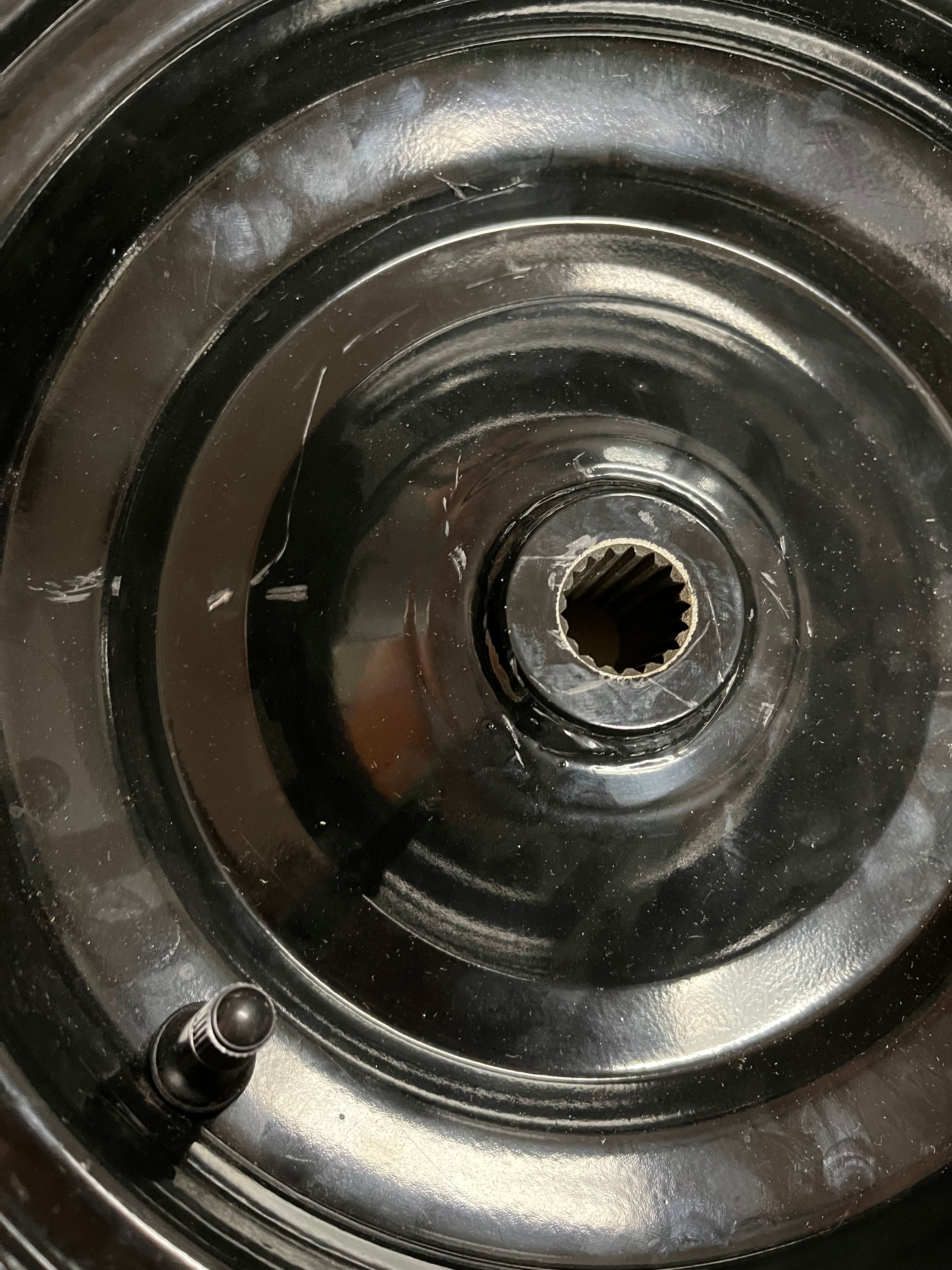 Right Rear Wheel Assembly with Rim & Tire for the Coleman KT196 196cc 6.5 Hp Go-Kart (Scratch & Dent)