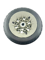 3.00-4 Flat-Free Drive Wheel Assembly with Black Tire for the Jazzy Air, Select, & Select 6 Power Chairs (WHLASMB2045)  (Blemished)