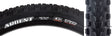 Close-up of the 26x2.4 Ardent DC/EXO/TR Bicycle Tire showcasing its aggressive tread, designed for high traction with ramped knobs for reduced rolling resistance and EXO sidewall protection.