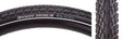 27.5x2.0 Reflective Kwick Drumlin Sport KS Bicycle Tire close-up showing thick tread, deep siping, and textured shoulder lugs, designed for various terrains with reflective sidewall striping for low-light visibility.