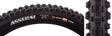 Close-up of the 27.5x2.6 Assegai EXO+/TR/WT Bicycle Tire, showcasing alternating vertical knobs with deep siping, horizontal knobs, and large corner knobs for enhanced traction in turns.