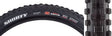 Close-up of a 29x2.3 Shorty TERRA/EXO/TR Bicycle Tire, showcasing large, aggressive knobs for traction and sidewall protection for puncture prevention. Designed for downhill and freeride stability.