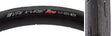 Close-up of the 700x28 Reflective Valkyrie Pro R3C/KA/120 Fold Bicycle Tire, showcasing its smooth center section, mild shoulder siping, and reflective sidewall striping for enhanced visibility.
