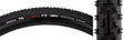Close-up of the 700x33 CG CX Bicycle Tire showcasing its fast-rolling center tread and optimal rise side lugs, highlighting its superior grip and speed capabilities.