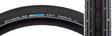 700x50 Reflective Fat Frank Active Lite KG Bicycle Tire close-up showing black rubber with white text, reflective sidewall striping, and puncture protection features designed for urban and cruiser bikes.