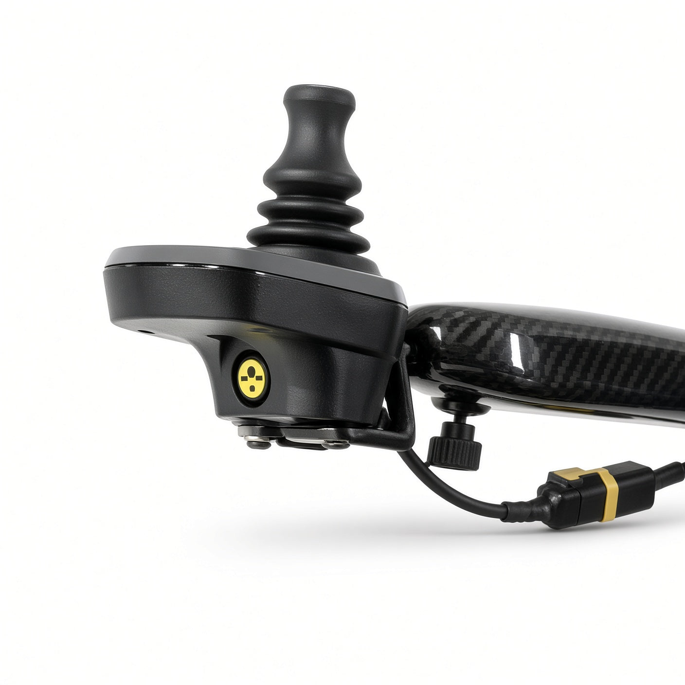 KIT2403851 - Side view joystick with cable for Jazzy Carbon 27X & Jazzy Ultra Light travel power chairs