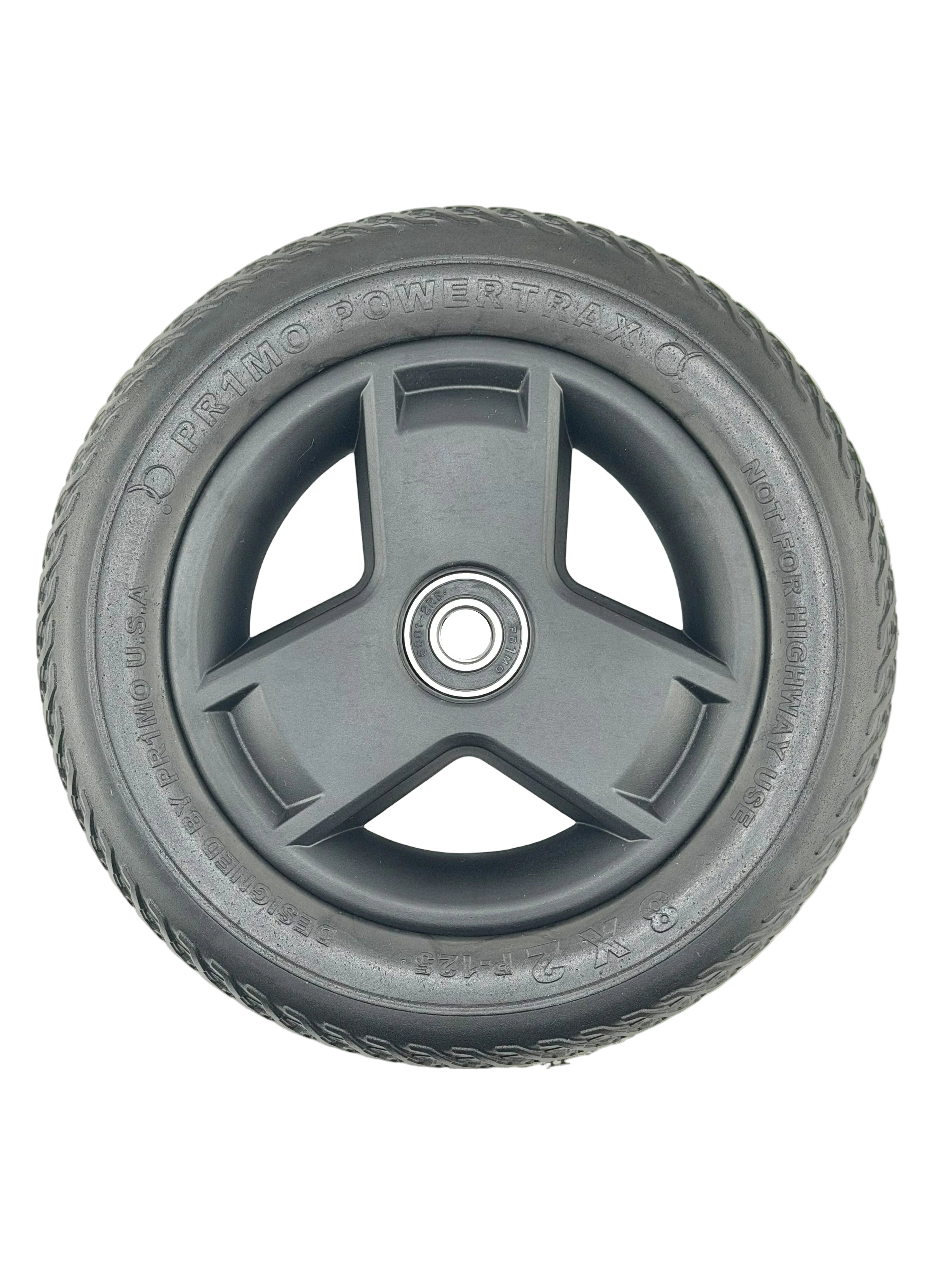 Pride DGN2102158 front wheel assembly for the Go-Go Endurance AL+ (SC54ALX) mobility scooter