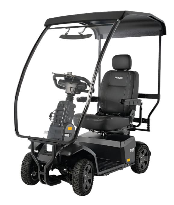 Hard Top Canopy and Hardware Kit for Pride Mobility Pursuit 2, PX4, and Baja Wrangler 2