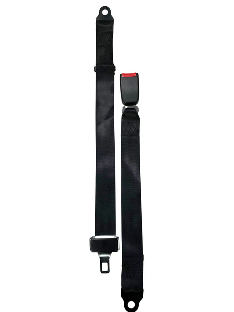 Universal Seat Belt with Push Button Buckle for Scooters and Power Chairs