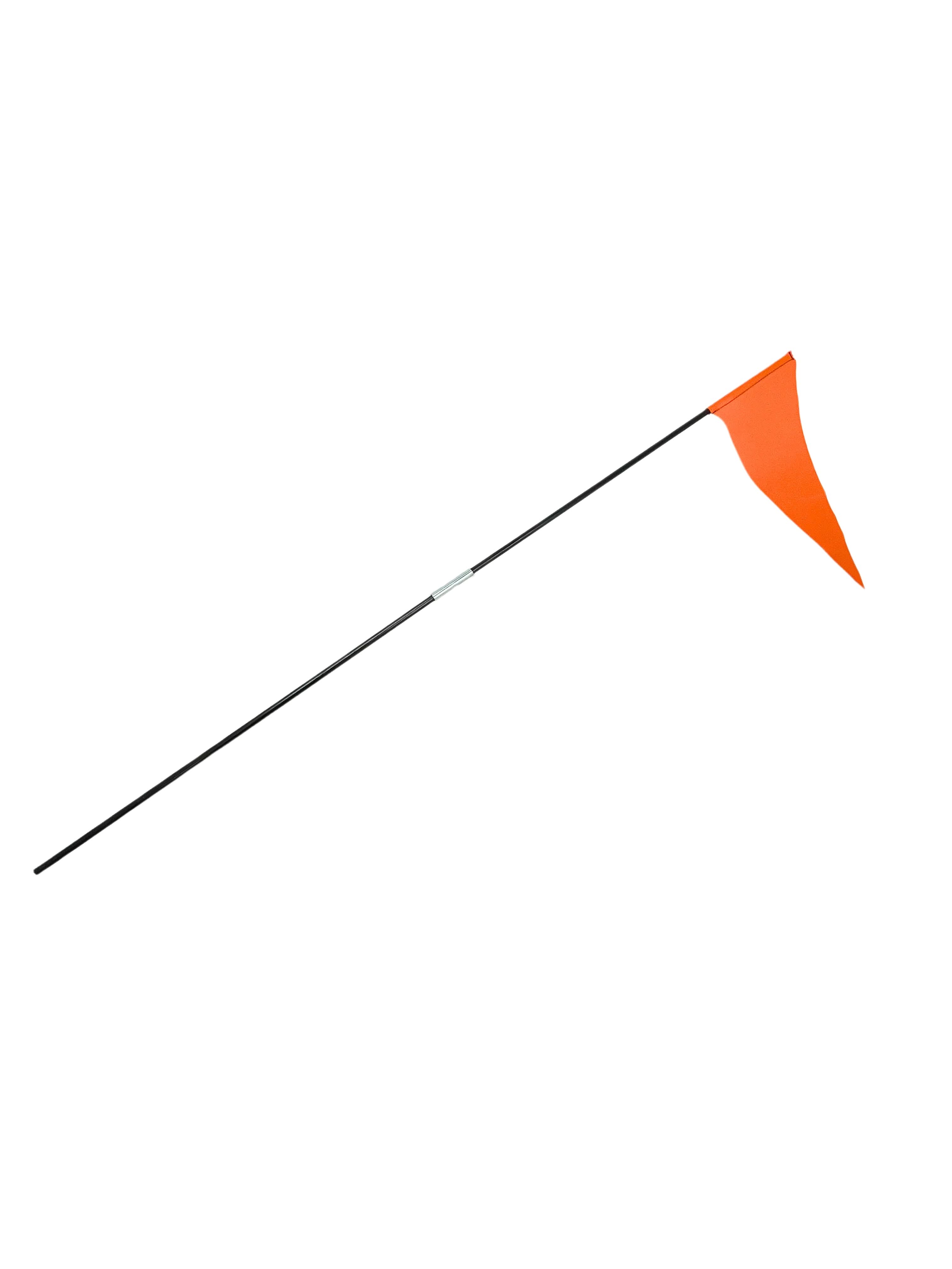 Folding Safety Flag kit with Mounting hardware for Scooters and Power Chairs