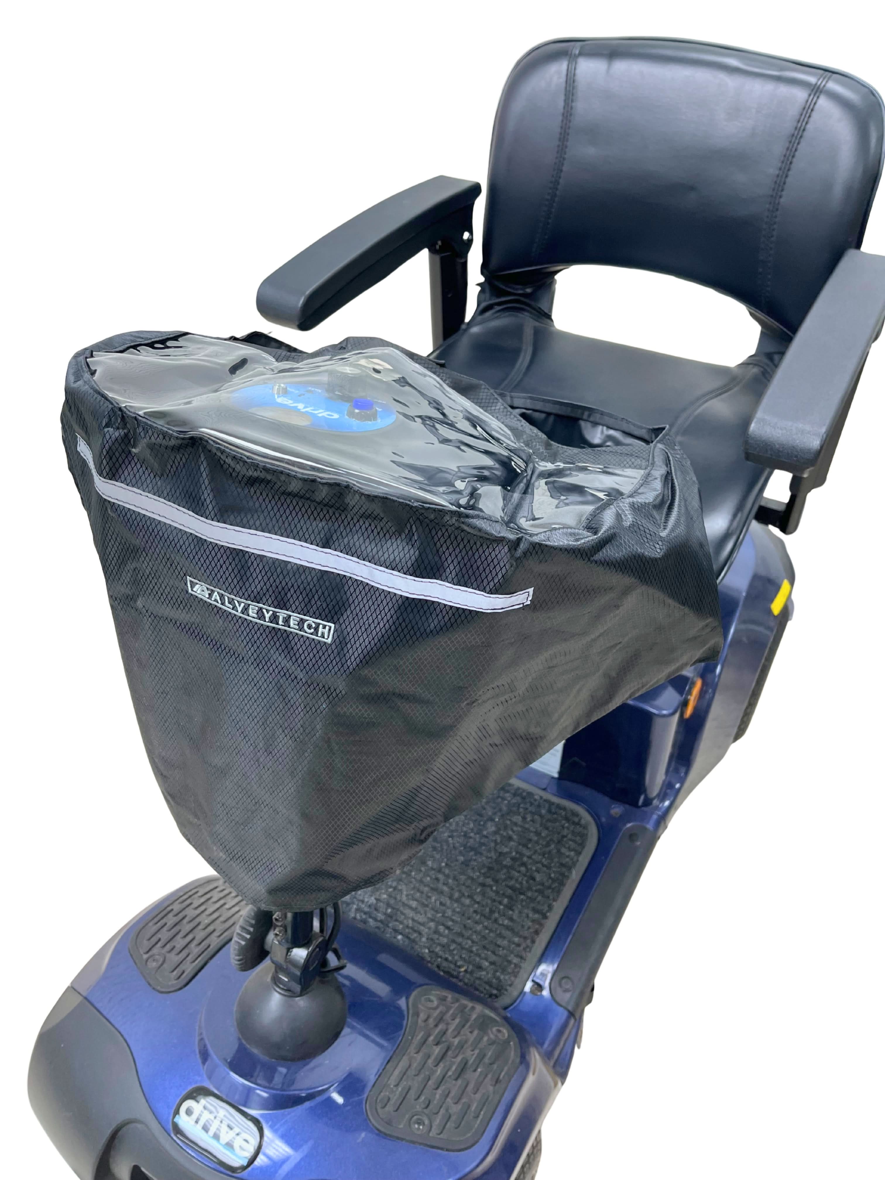 Deluxe Clear Tiller Cover for Mobility Scooters