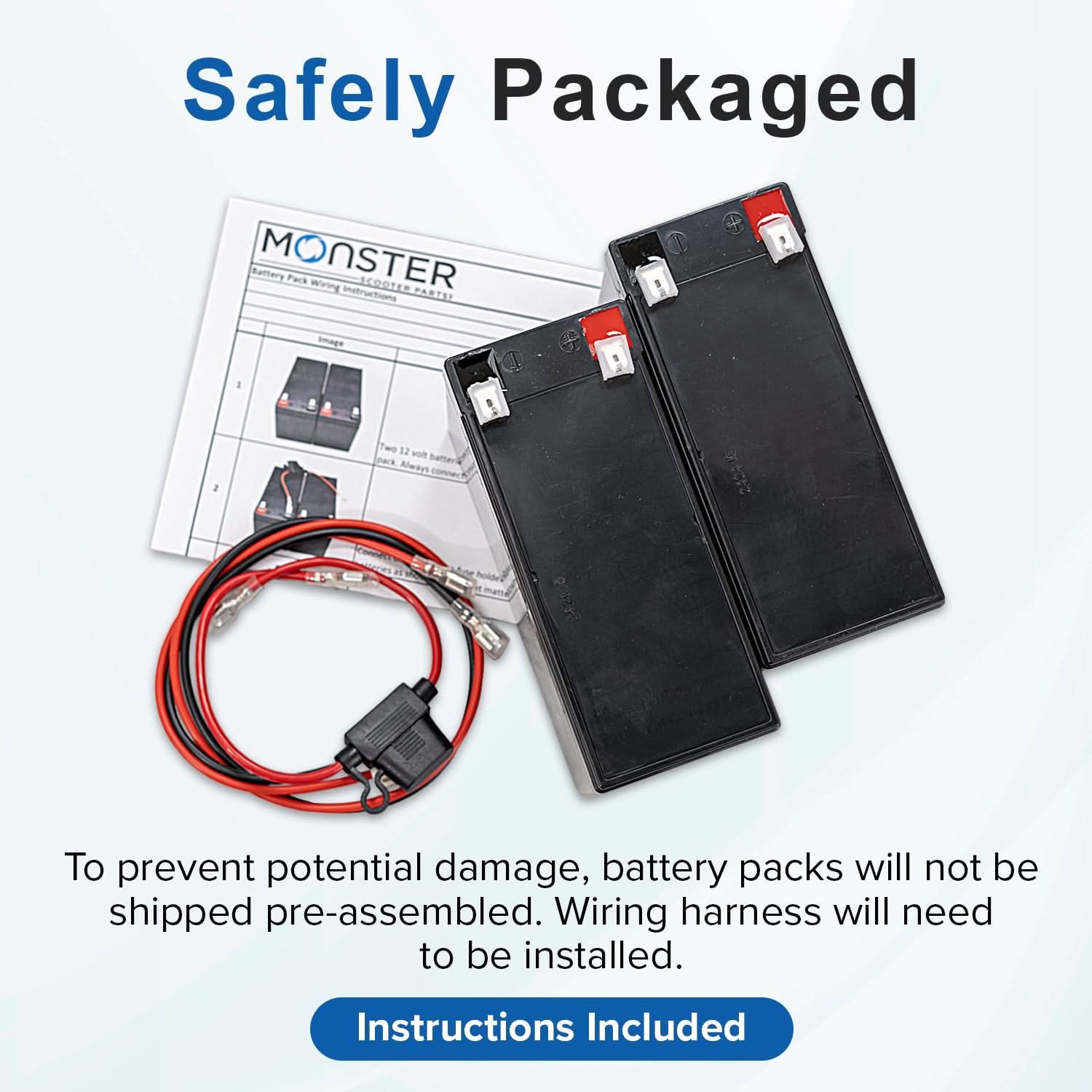 24 Volt Battery Pack for the Razor iMod