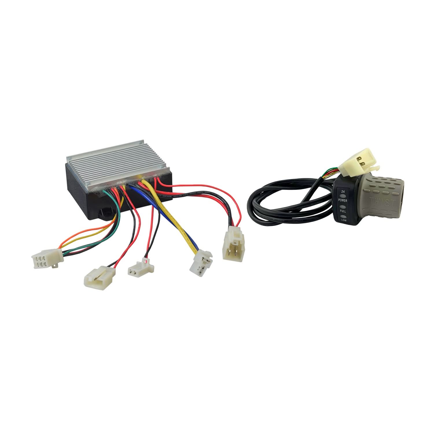 201C6-3A / HB2430TYD-FS Razor 6-Wire Throttle & Controller Bundle for the Razor Mini Chopper, All Versions