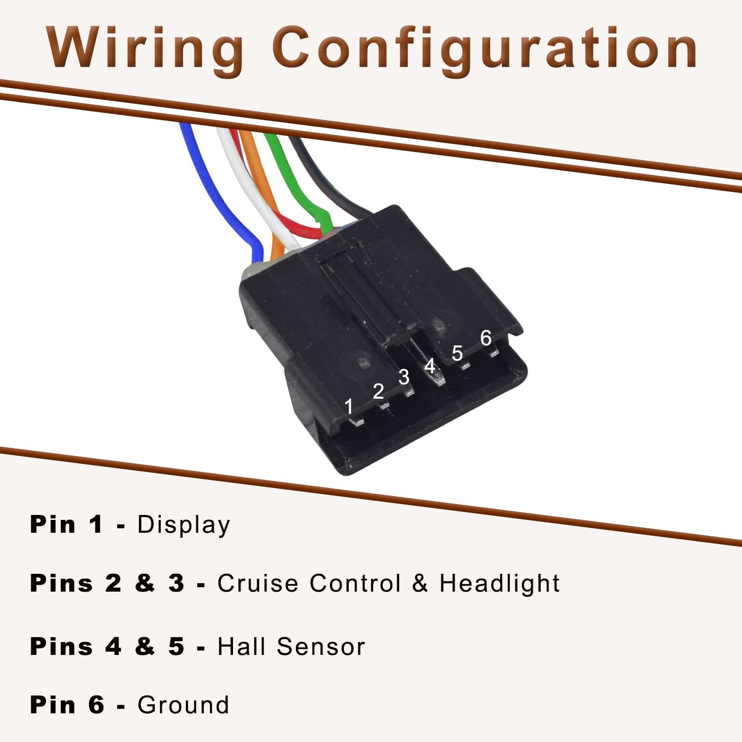 6-Wire 36-Volt Hand Throttle & Grip Set for the Jetson® Bolt Folding Electric Bike