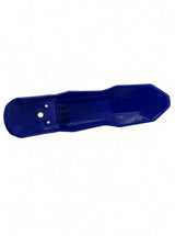 Top view of the blue Hiboy DK1 front fender