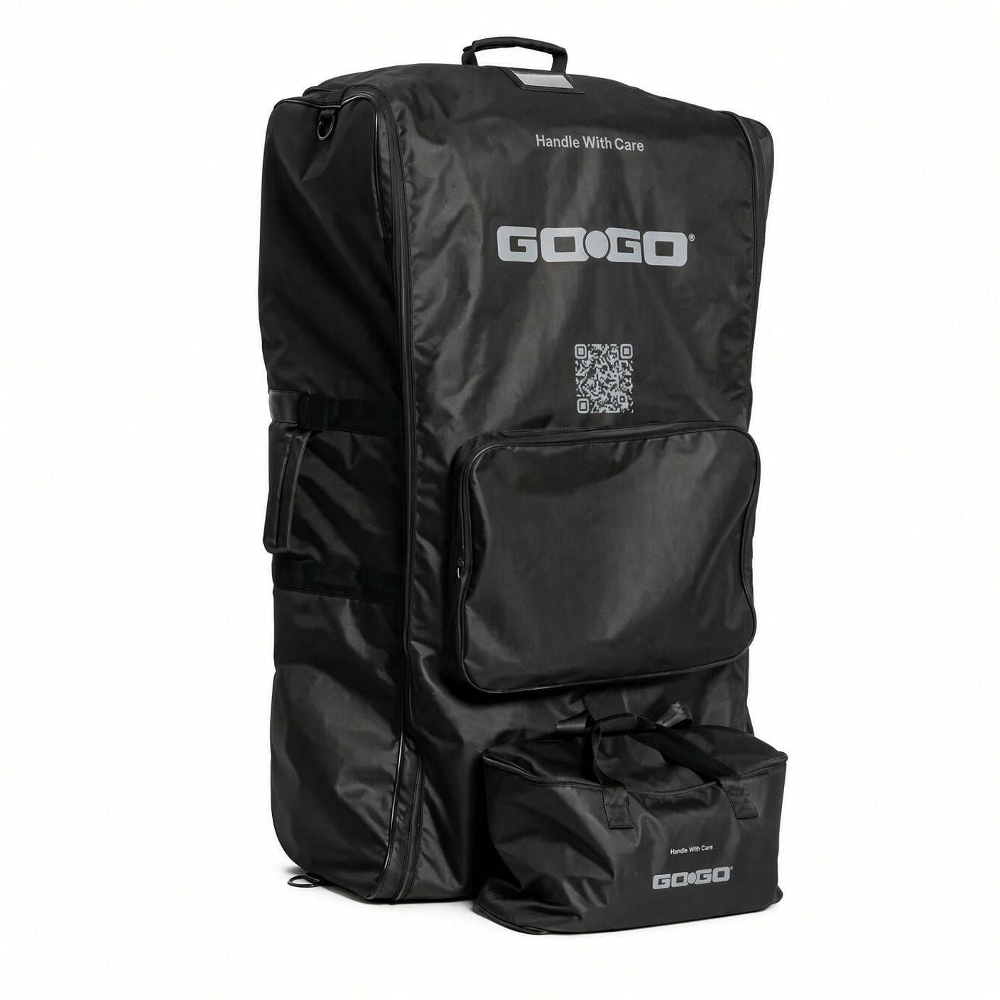 Pride travel bag with battery storage for the Go-Go Super Portable SC15 mobility scooter