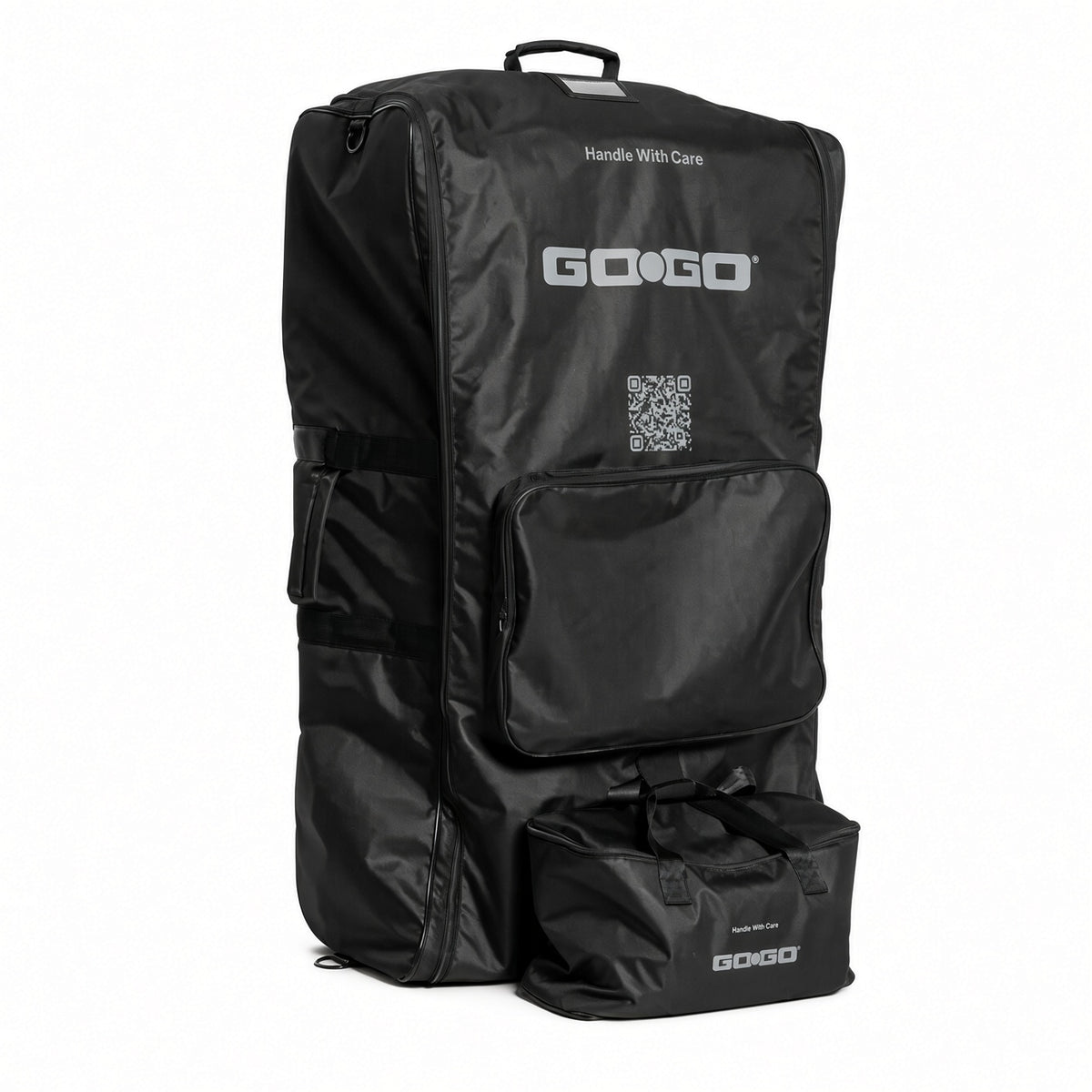 Pride travel bag with battery storage for the Go-Go Super Portable SC15 mobility scooter