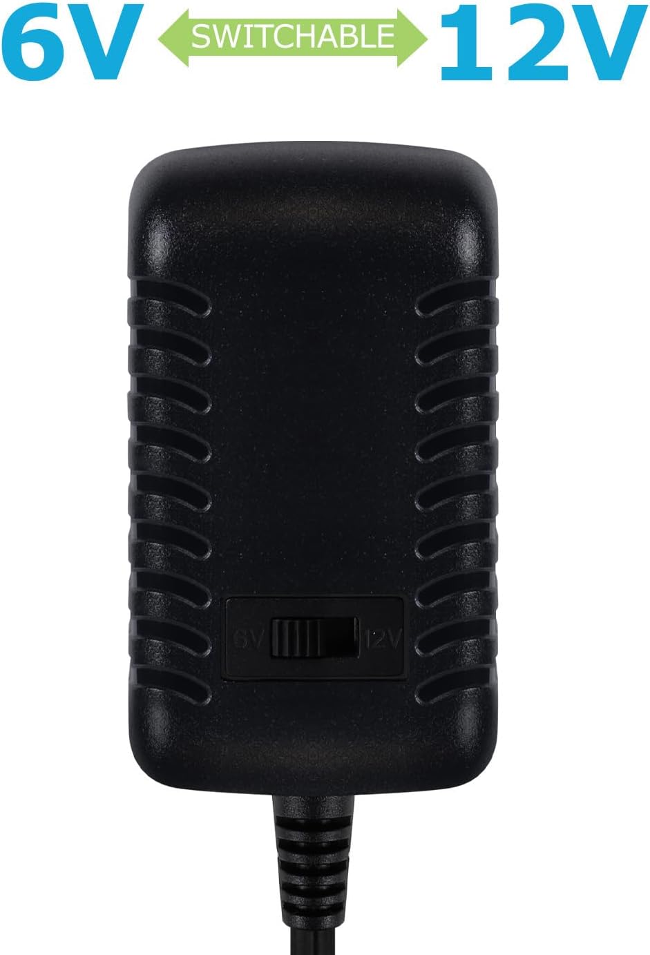 UPG D1724 switchable 6V/12V SLA charger with alligator clip leads
