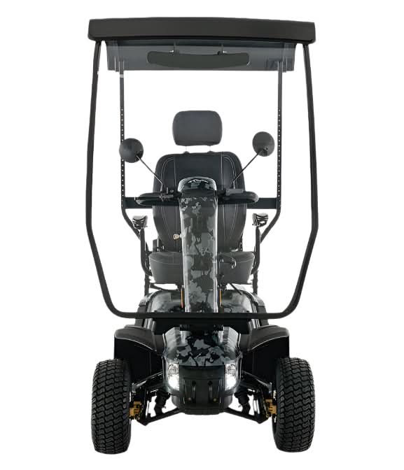 Hard Top Canopy and Hardware Kit for Pride Mobility Pursuit 2, PX4, and Baja Wrangler 2