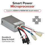 Currie 36 Volt 5-Pin 5-Connector Controller (1000 Series Currie, eZip, IZIP, GT, Mongoose, & Schwinn Scooters)