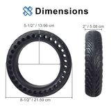 8.5" x 2" Solid Honeycomb Tire for Scooters