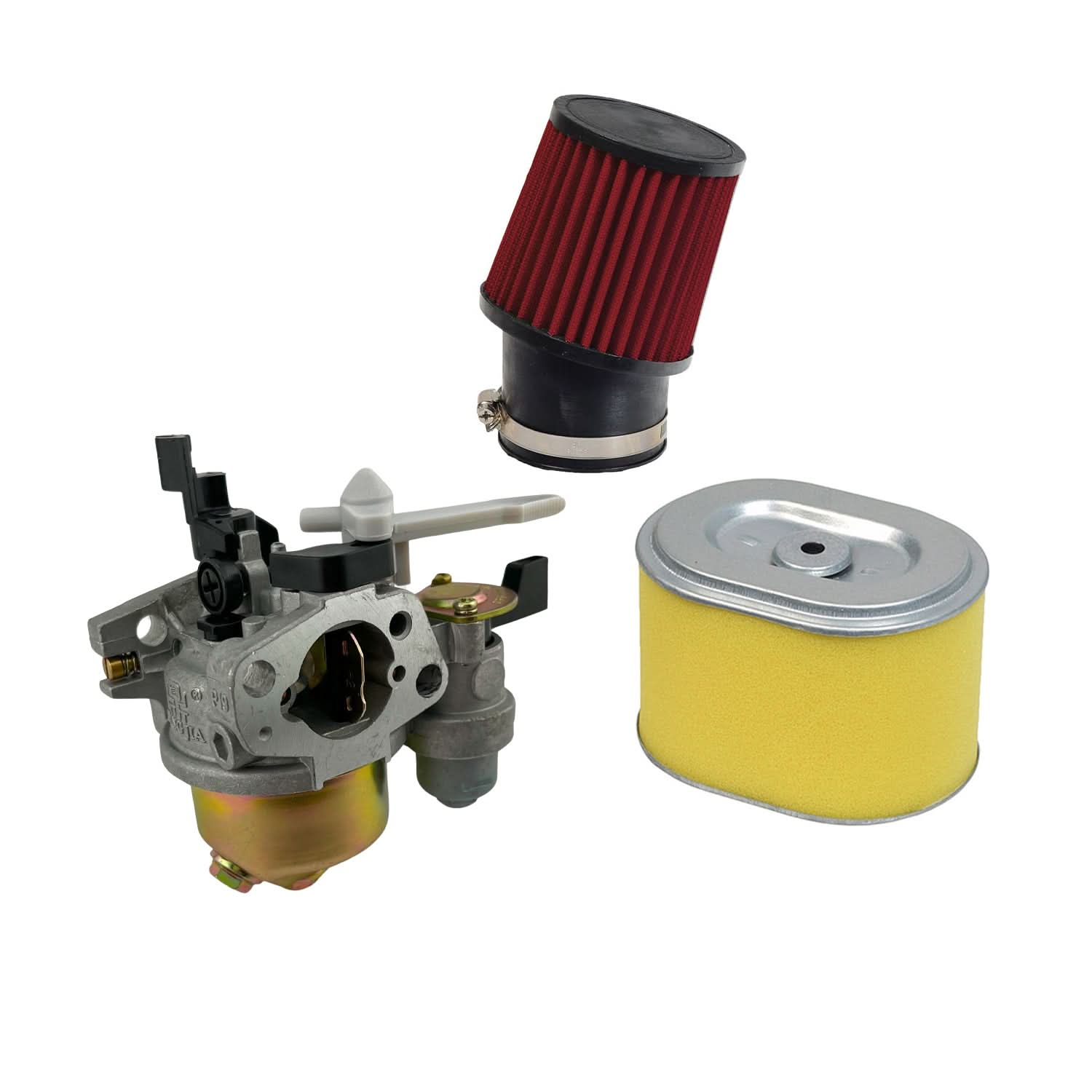 Carburetor with 24 mm Air Intake for the Realtree RTK200 Go-Kart