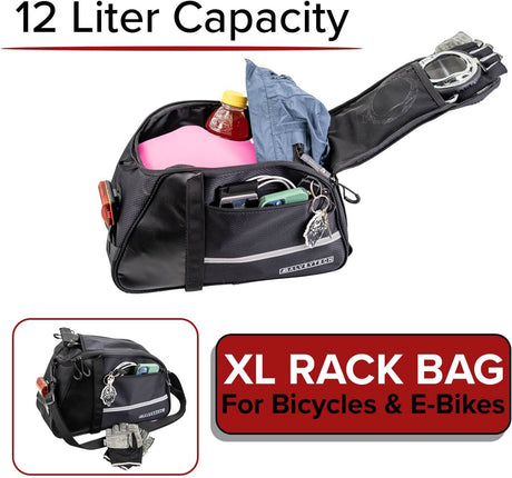 XL Rack Bag for Bicycles & E-Bikes